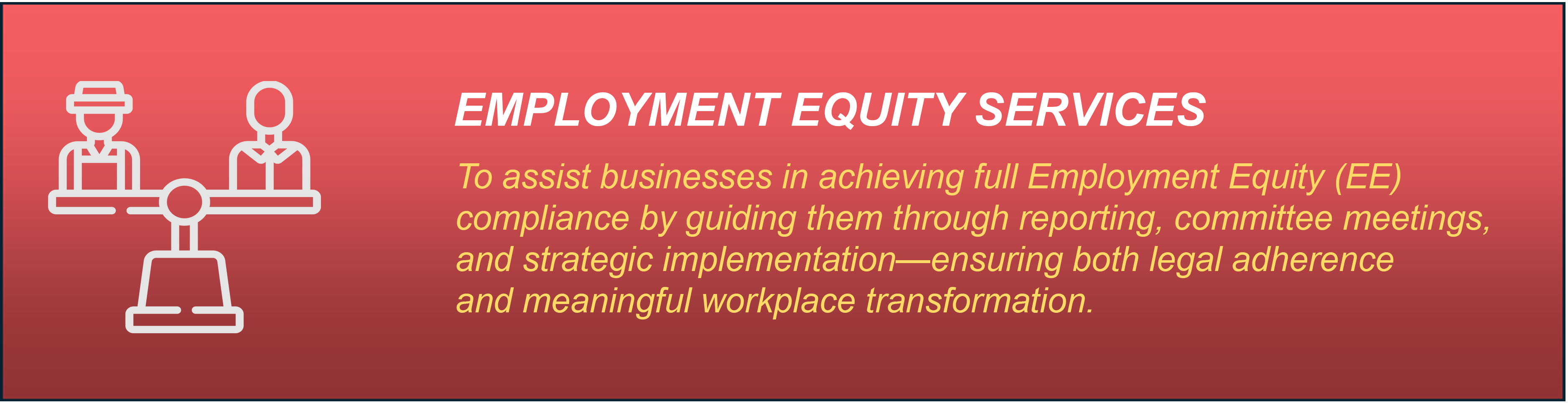 About Employment Equity